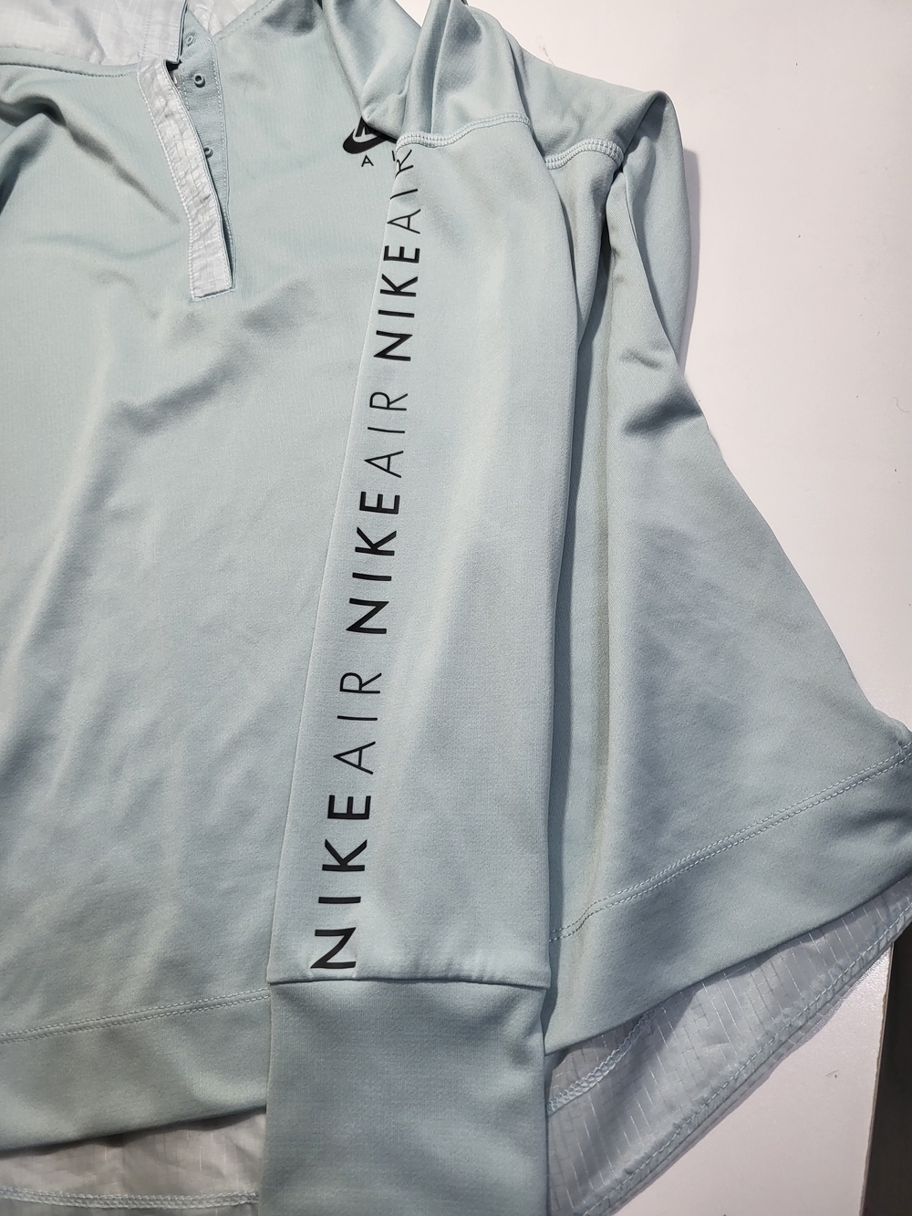 Nike Light Blue Half-Zip Pullover Sweatshirt - Picture 7 of 9